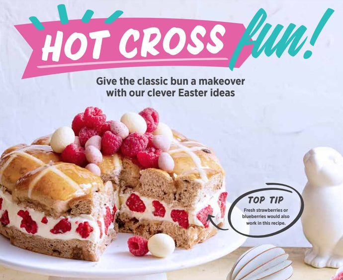 Hot Cross Bun Cheesecake